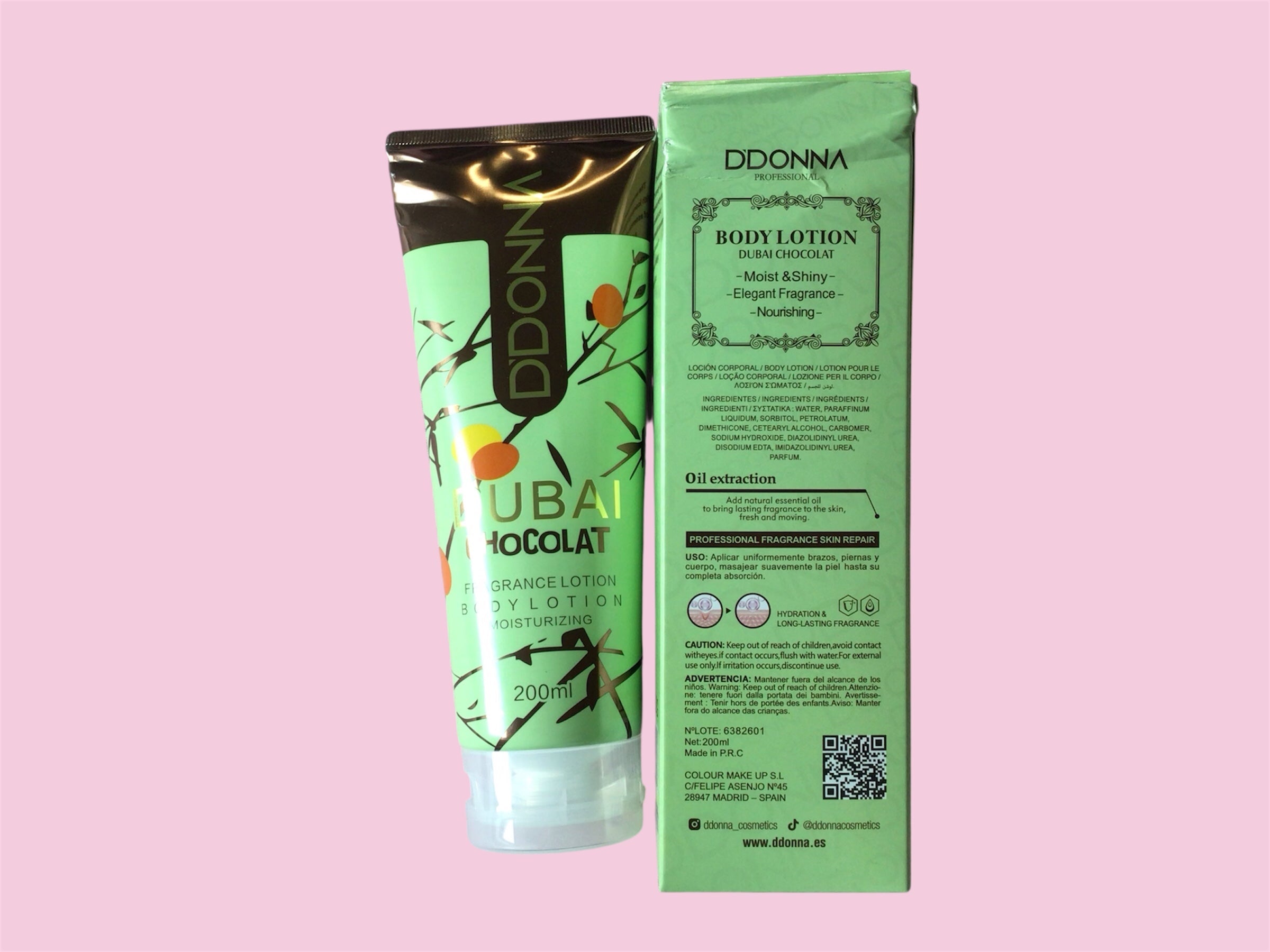 Body Lotion - Chocolat Dubai Mademoiselle girly