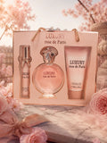 Coffret luxury rose de paris Mademoiselle girly