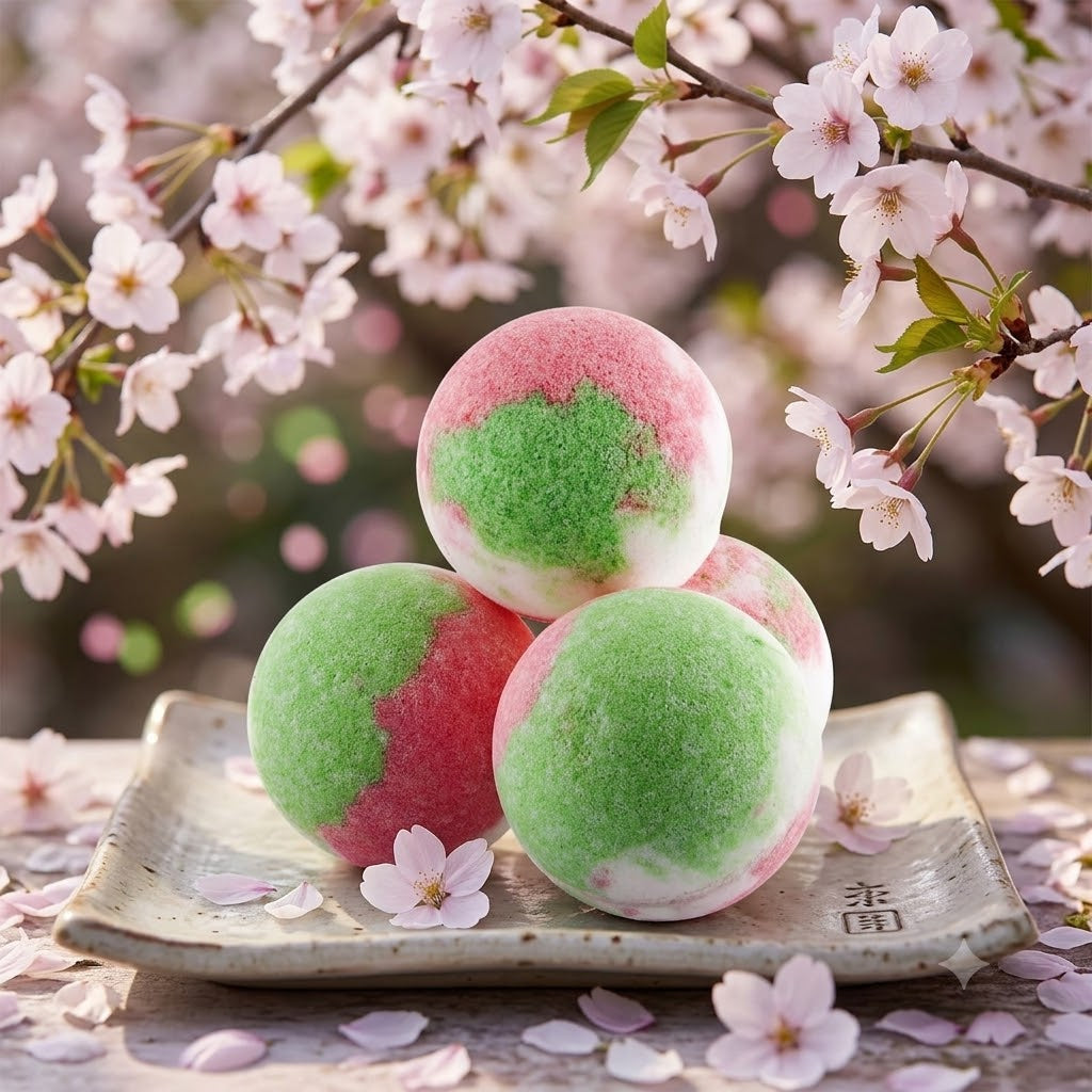 Bombe de bain - Fleur de cerisier - 125gr Mademoiselle girly