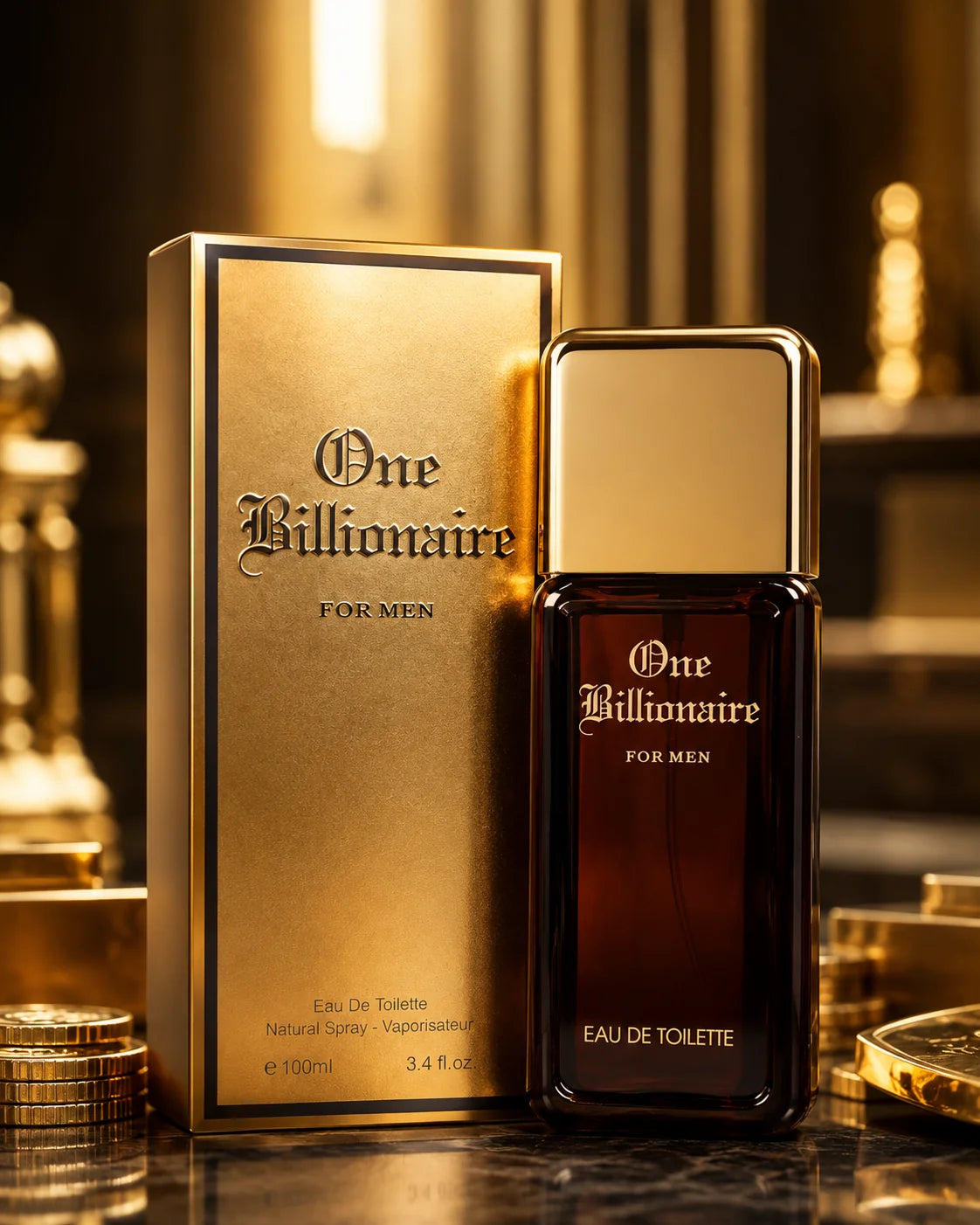 Eau de parfum homme - one billionnaire - 100ml Mademoiselle girly