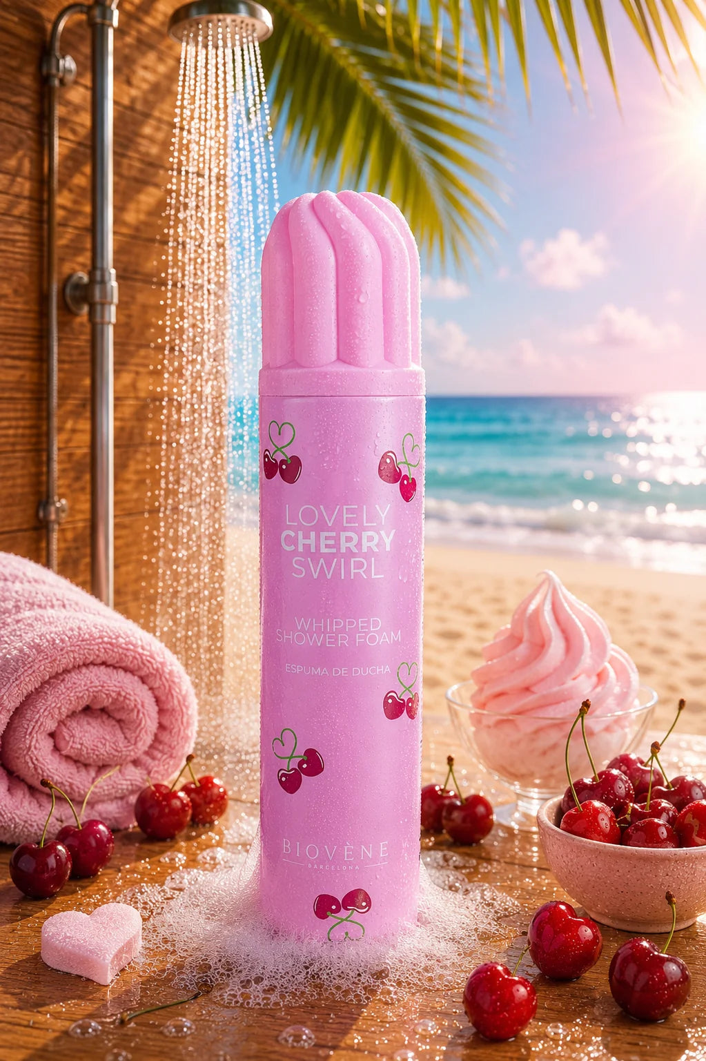 Chantilly de douche - Lovely Cherry -250ml Mademoiselle girly