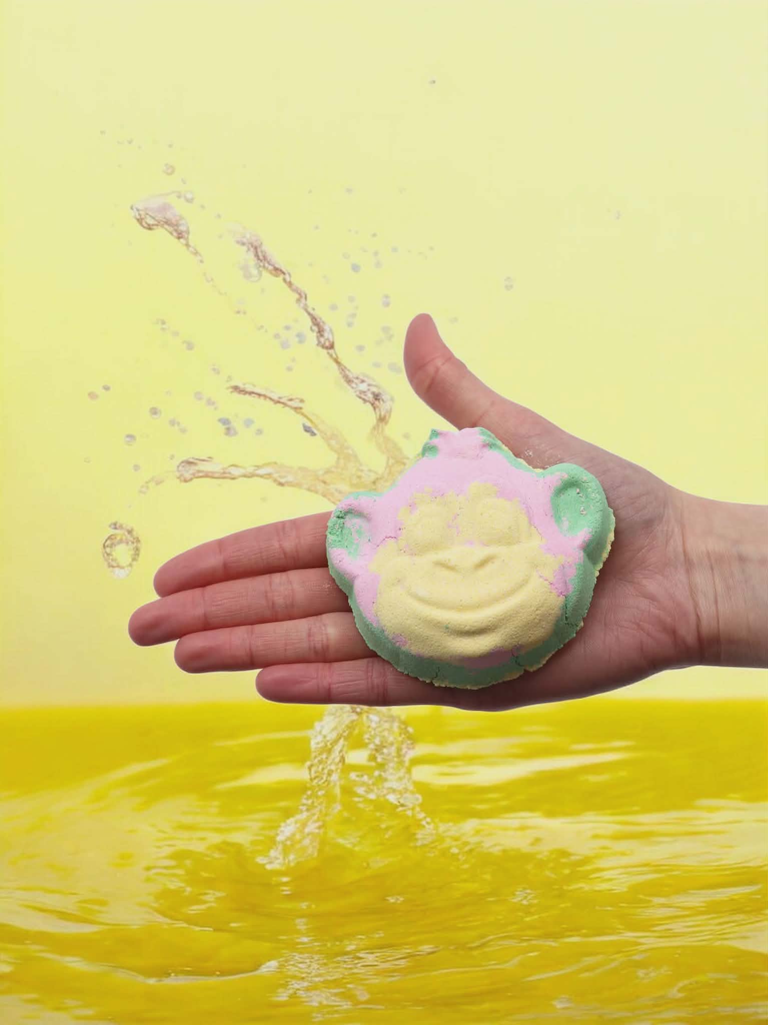 Bombe de bain - Singe Mademoiselle girly