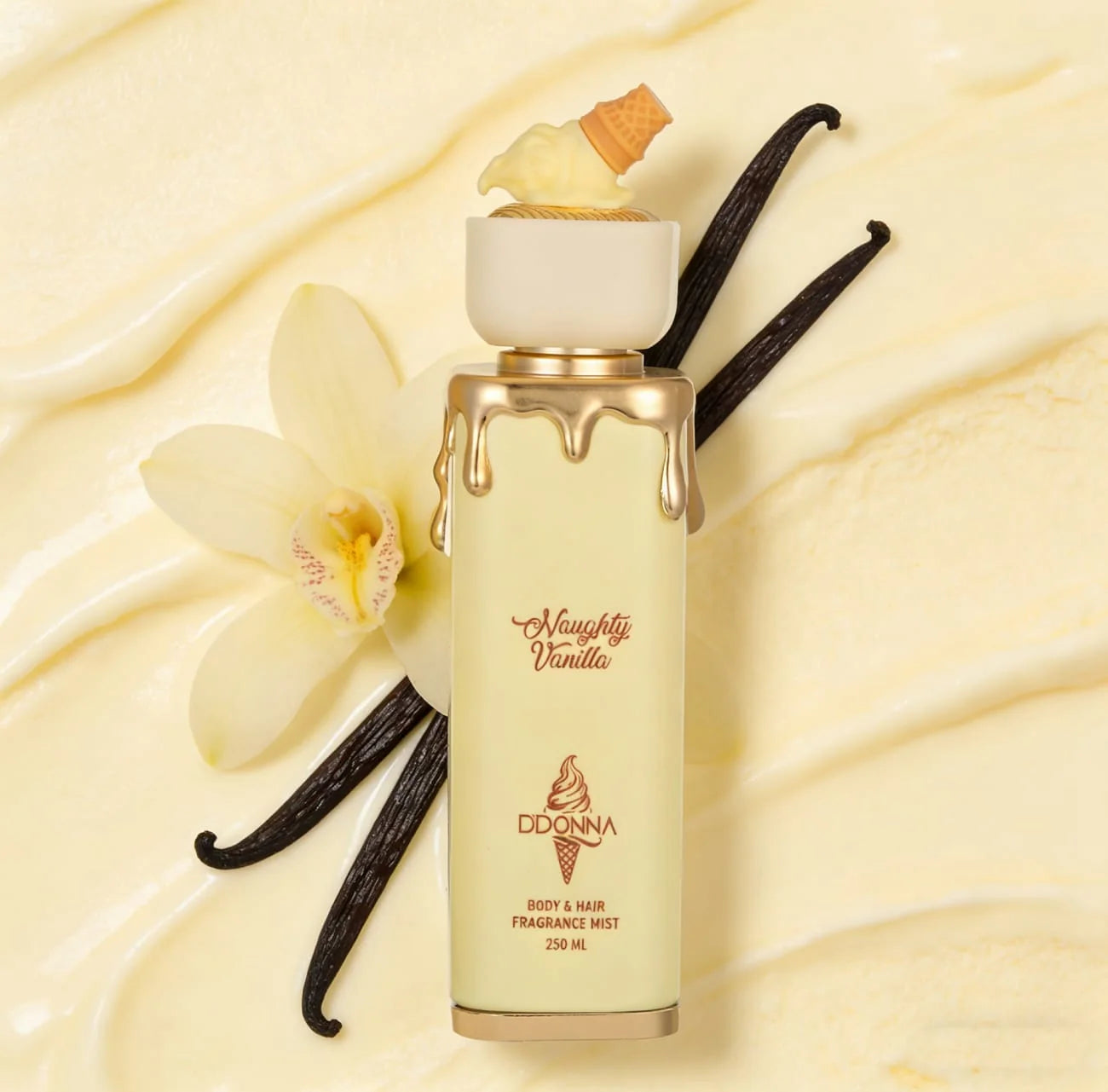 Brume D’donna - Noughty vanilla - 250ml Mademoiselle girly
