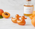 Perle de bain Canard - Abricot Mademoiselle girly