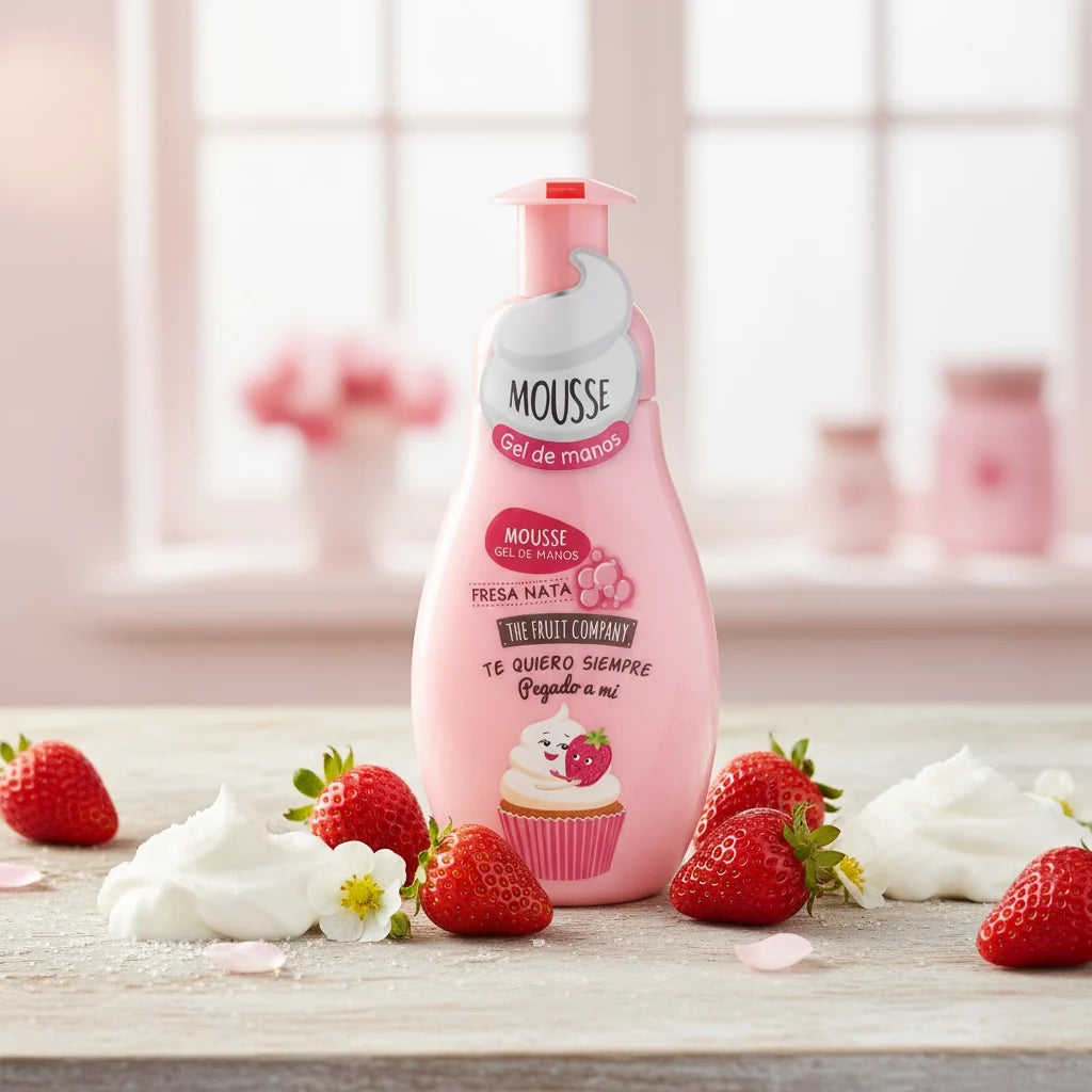 Savon main - fraise chantilly 🍓 Mademoiselle girly