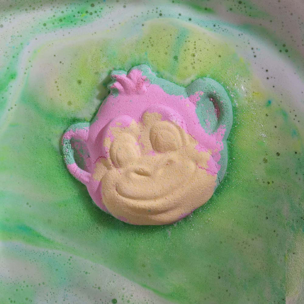 Bombe de bain - Singe Mademoiselle girly