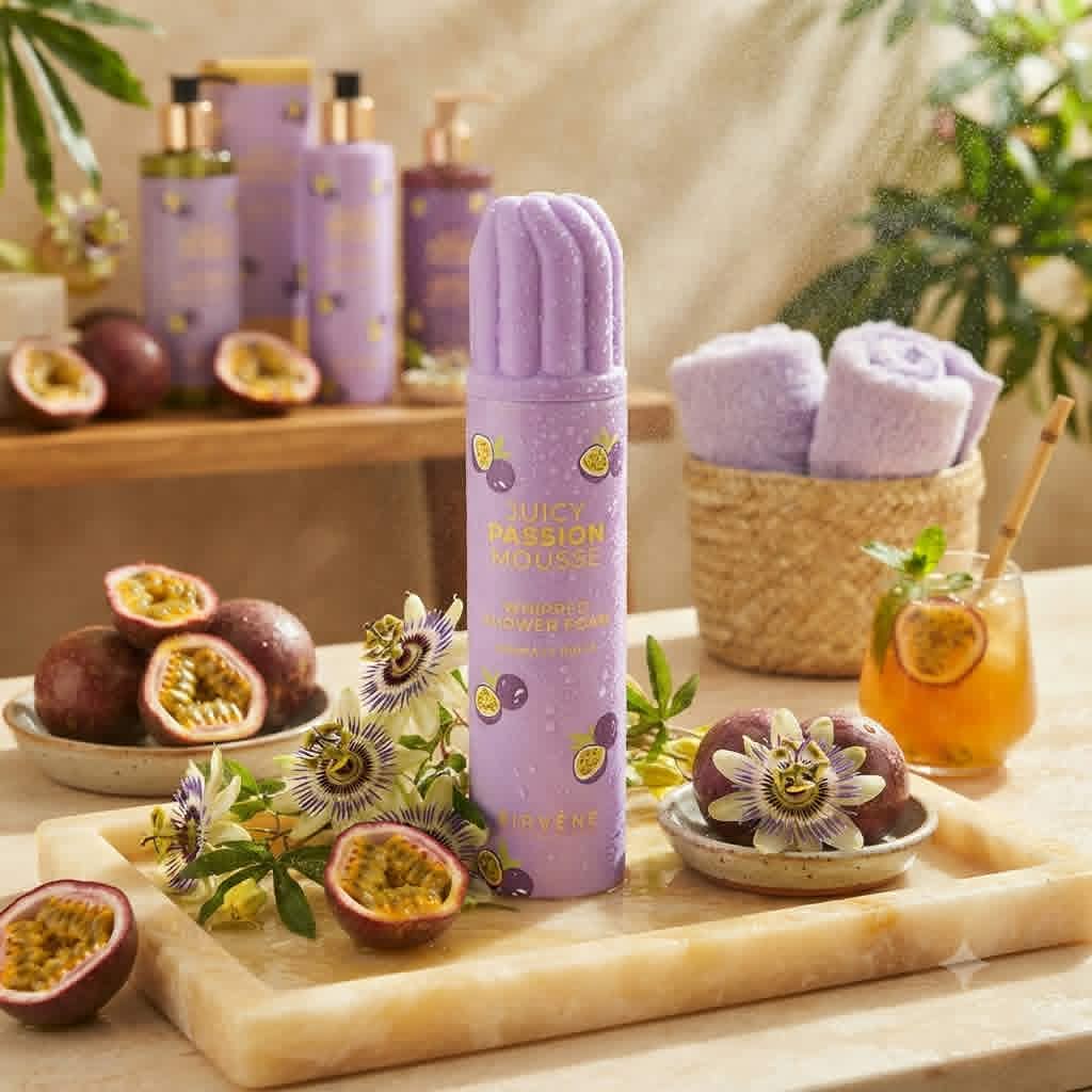 Chantilly de douche - Juicy Passion Mousse - 250 ml Mademoiselle girly