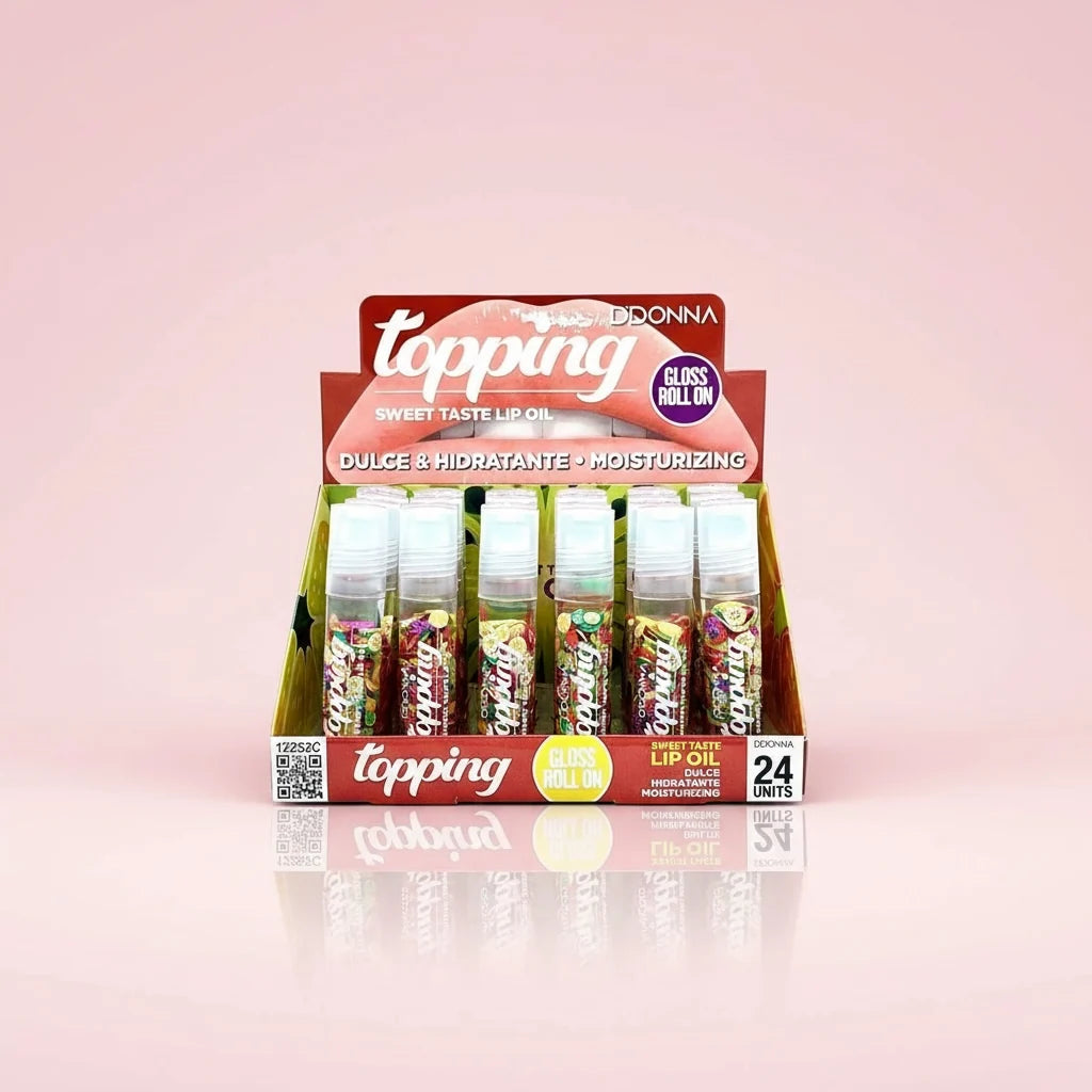 Gloss roll on - Topping - huile pour lèvres Mademoiselle girly