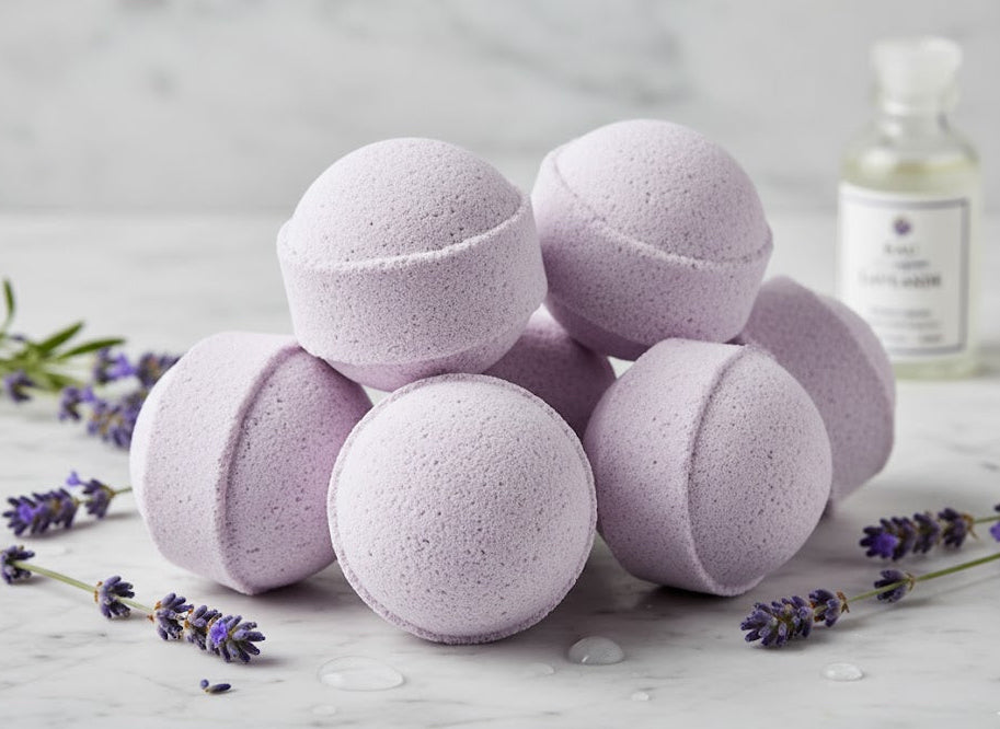 Minis billes effervescentes-lavande Mademoiselle girly