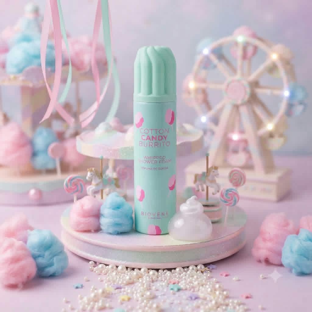 Chantilly de douche - Cotton Candy Burrito - 250 ml Mademoiselle girly