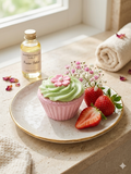 Fondant de bain - délice de  fraise Mademoiselle girly