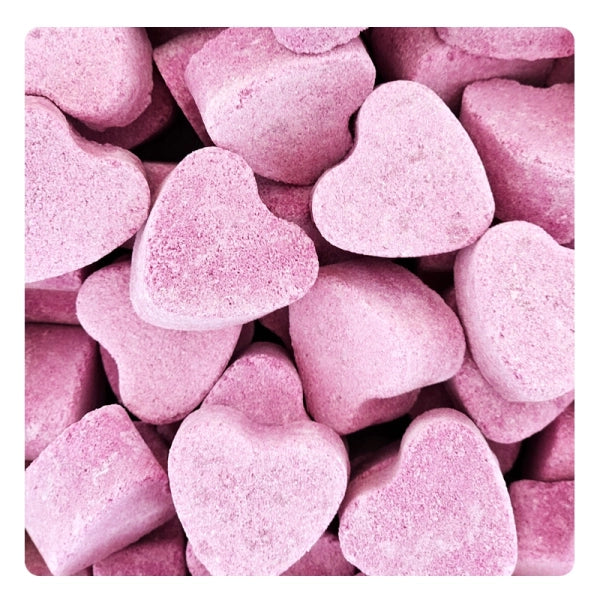 Mini cœurs effervescent - Framboise Mademoiselle girly