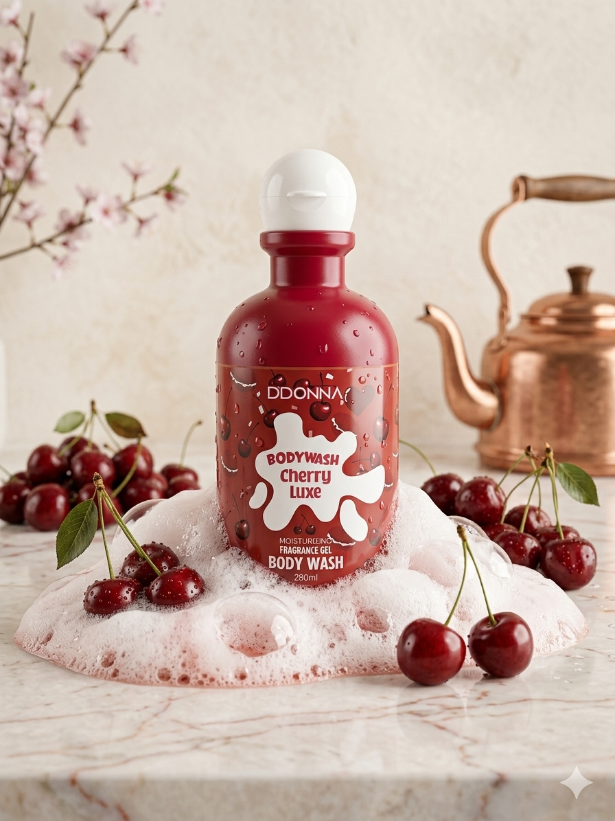 Gel douche - Cherry Luxe - 280ml Mademoiselle girly