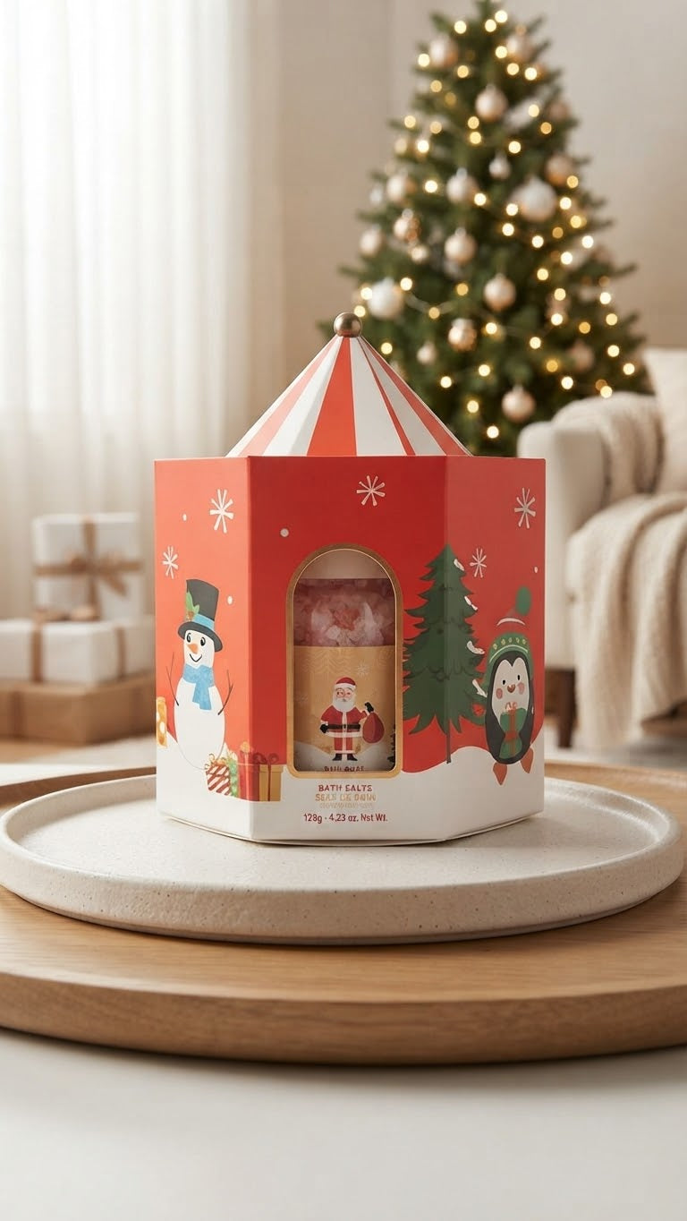 Coffret de Noël carrousel - IDC Institute Mademoiselle girly