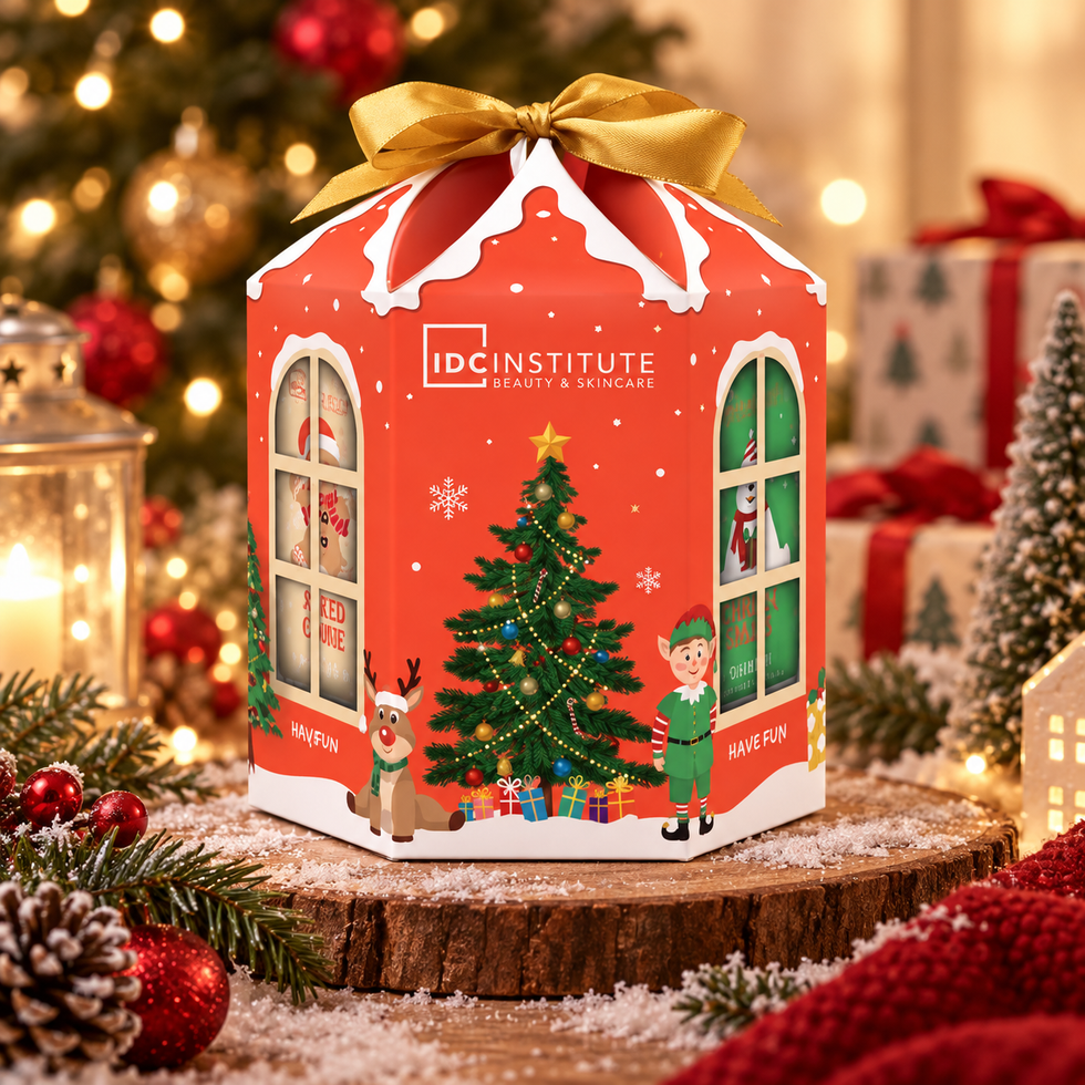 Coffret de Noël - 4 pièces - IDC Institute - Mini Festive Treats Mademoiselle girly