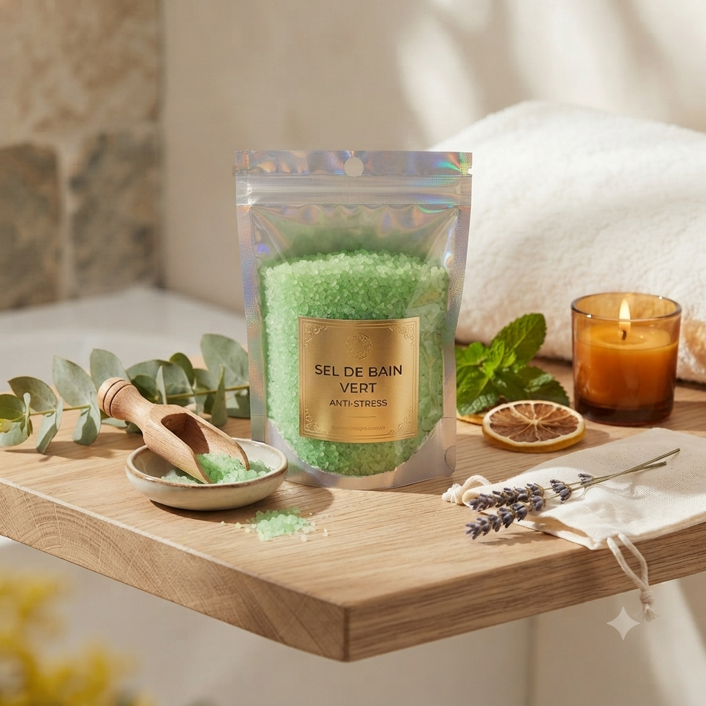 Sel de bain - Anti-stress - 100gr Mademoiselle girly