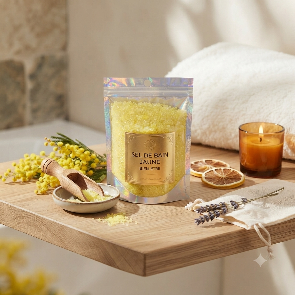 Sel de bain - Bien-être - 100gr Mademoiselle girly