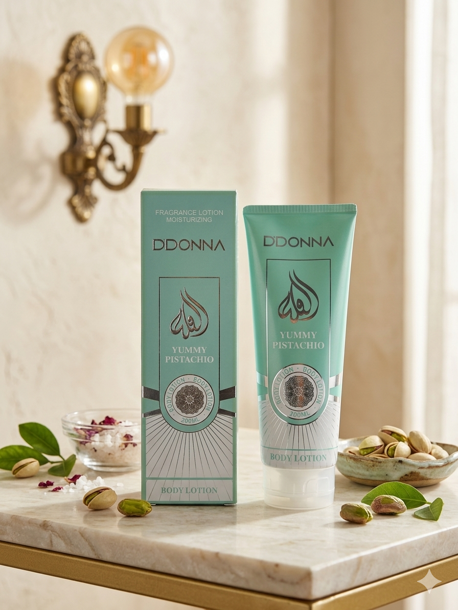 Body Lotion - Yummy Pistachio - 200 ml Mademoiselle girly