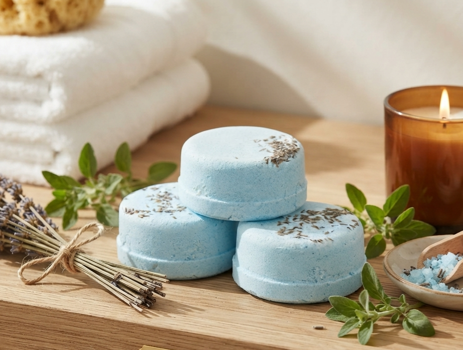 Galet de bain - Bleu - 200gr Mademoiselle girly