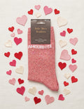 Chaussettes à paillettes - Amoureuse Mademoiselle girly
